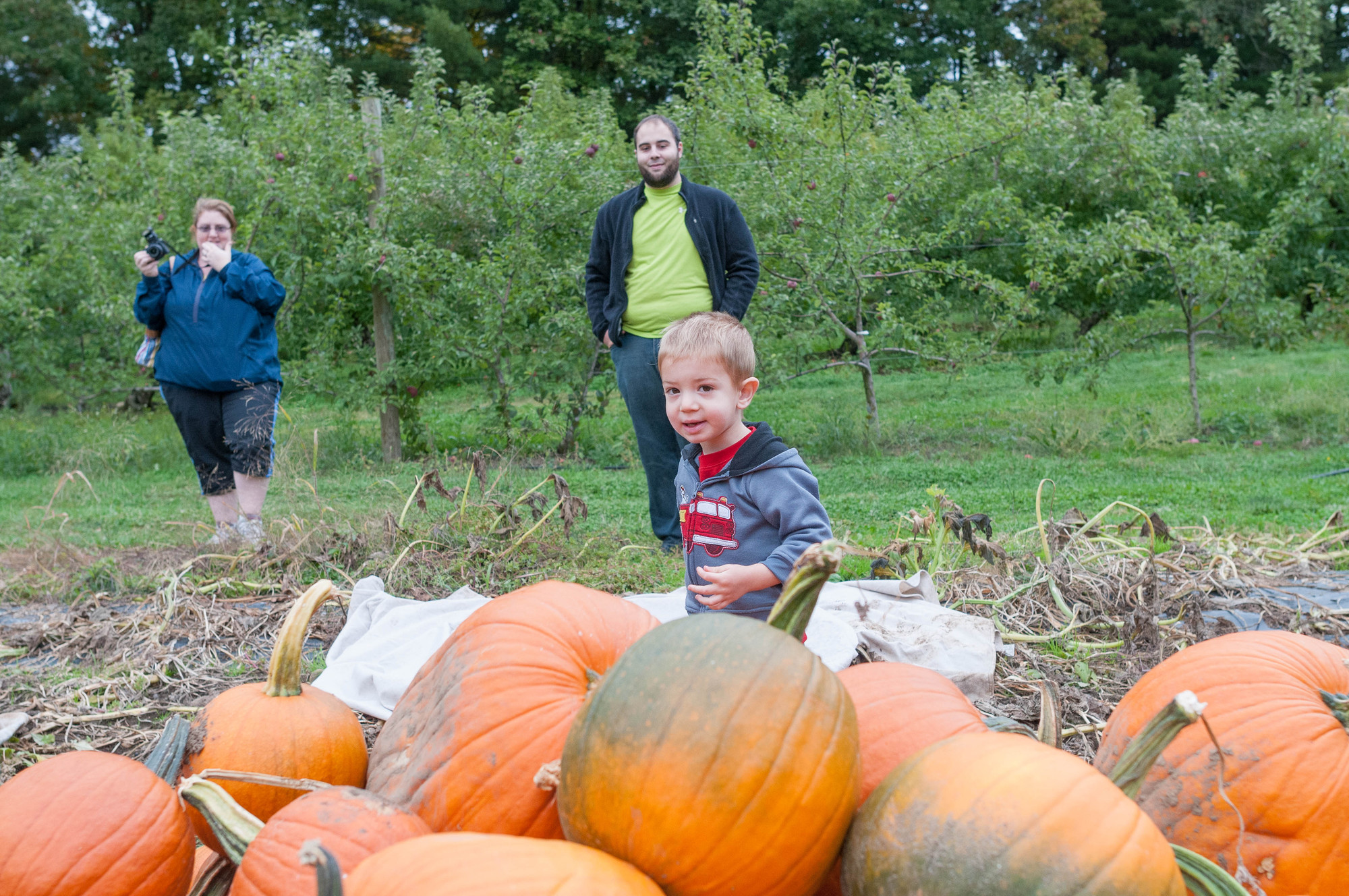 Visiting Wright's Orchard 