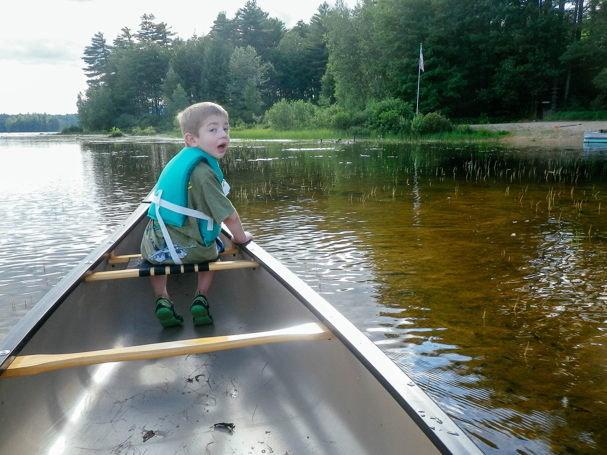 Conway Lake in Conway, NH Dan & Sherree & Patrick