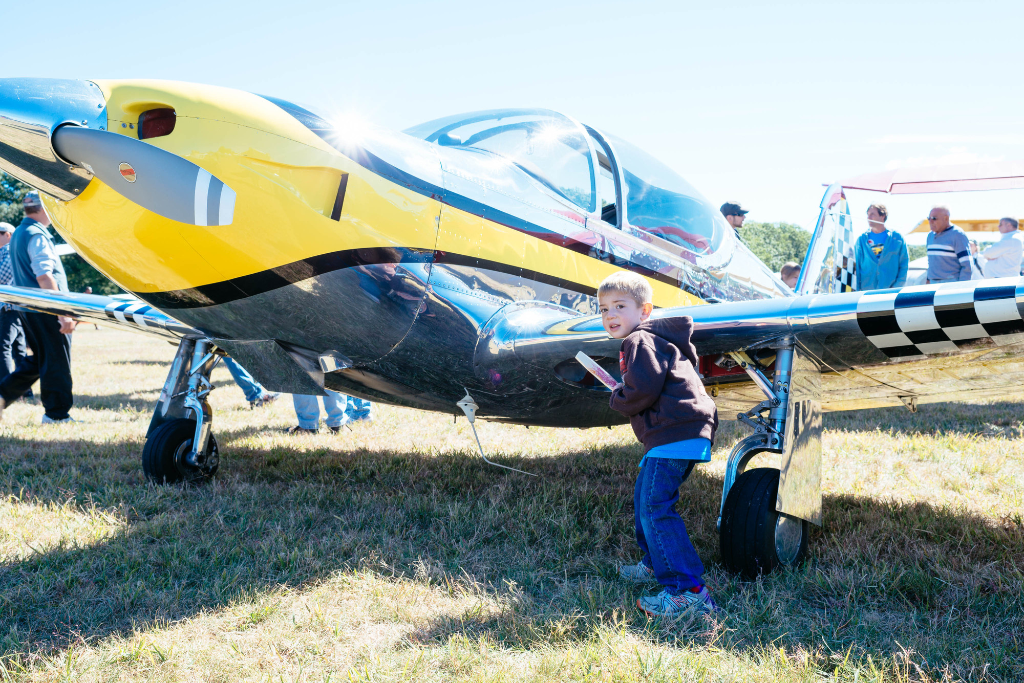 Simsbury FlyIn Dan & Sherree & Patrick