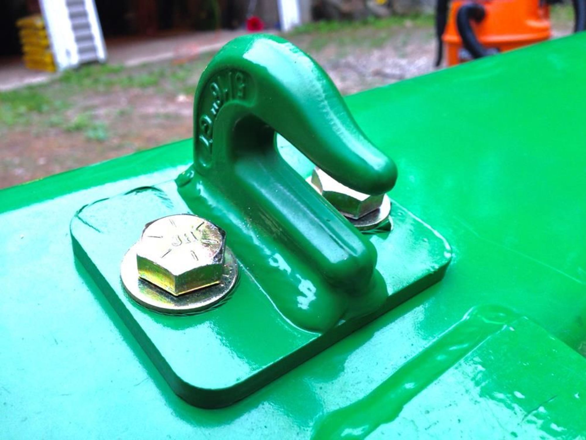 Hooks on the Tractor Dan & Sherree & Patrick